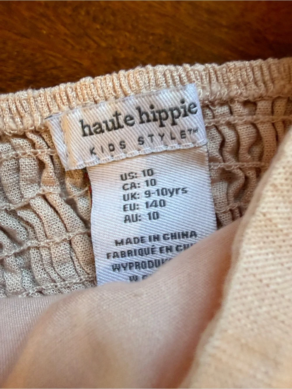 Haute Hippie Cream/NudeWide-Leg Linen-Blend Pants